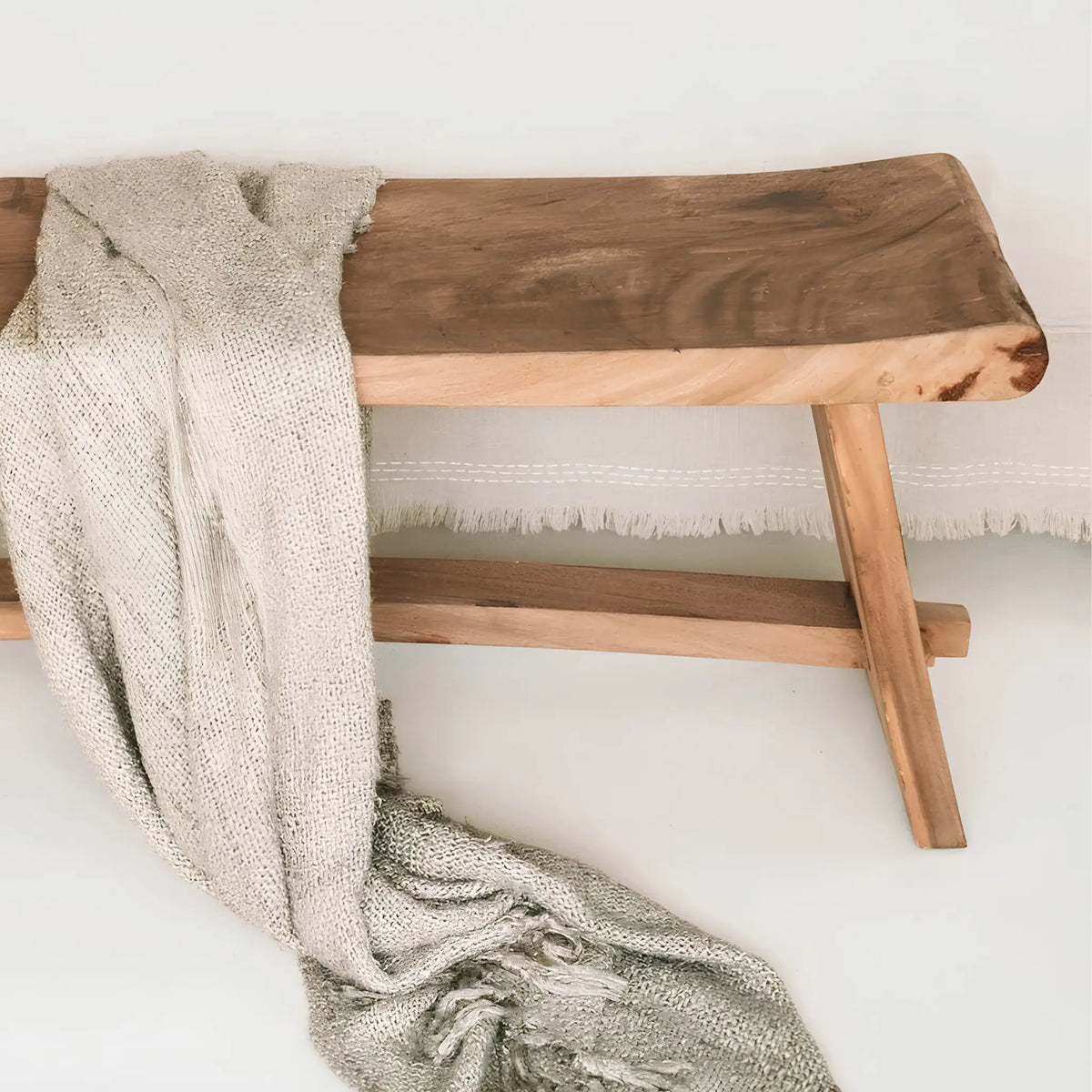 Bazar Bizar The Suar Bänk 120 cm, Natur