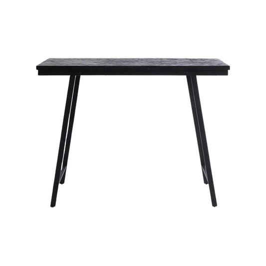 Bazar Bizar The Herringbone Bord Högt 140 cm, Svart