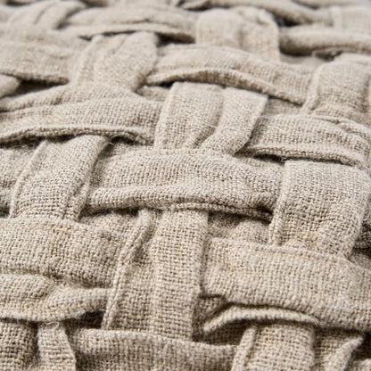 Bazar Bizar The Linen Crosier Kuddfodral, Natur