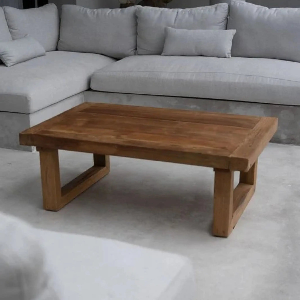 Bazar Bizar The Reclaimed Teak Soffbord, Natur