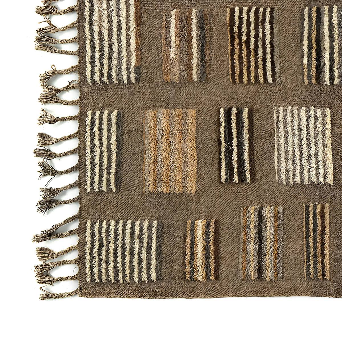 Bazar Bizar The Handwoven Afghan Matta #1202