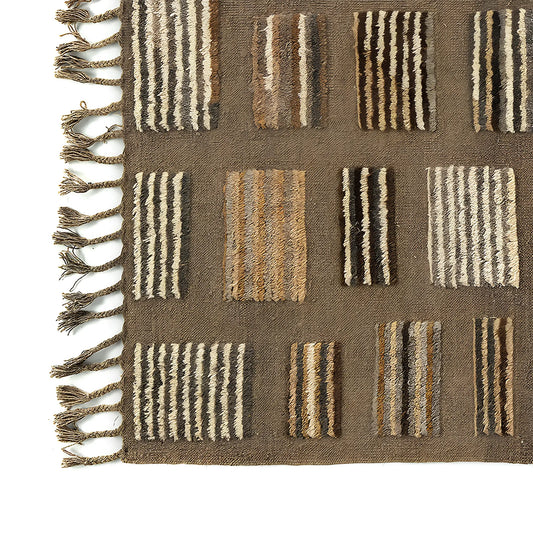 Bazar Bizar The Handwoven Afghan Matta #1202