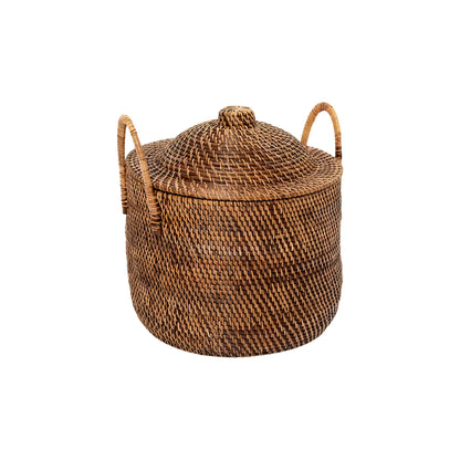 Bazar Bizar The Colonial Korg med handtag, Natur/Brun