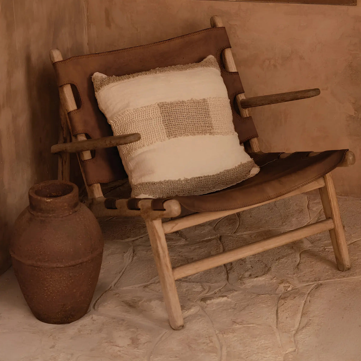 Bazar Bizar The Amphora Rustica Vas L, Terrakotta