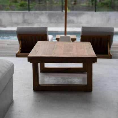 Bazar Bizar The Reclaimed Teak Soffbord, Natur