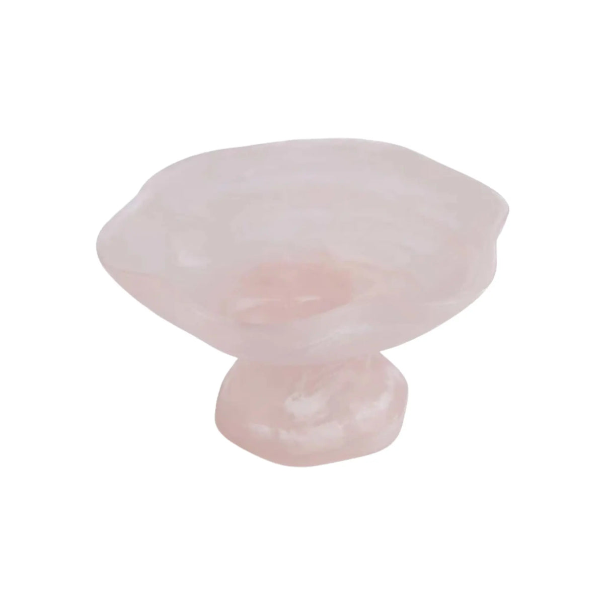 Bazar Bizar The Resin Organic Fruktställ, Rosa/Vit