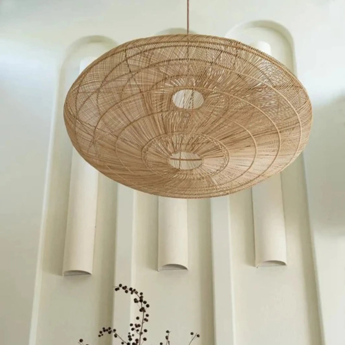 Bazar Bizar The Macaron Taklampa XL, Natur