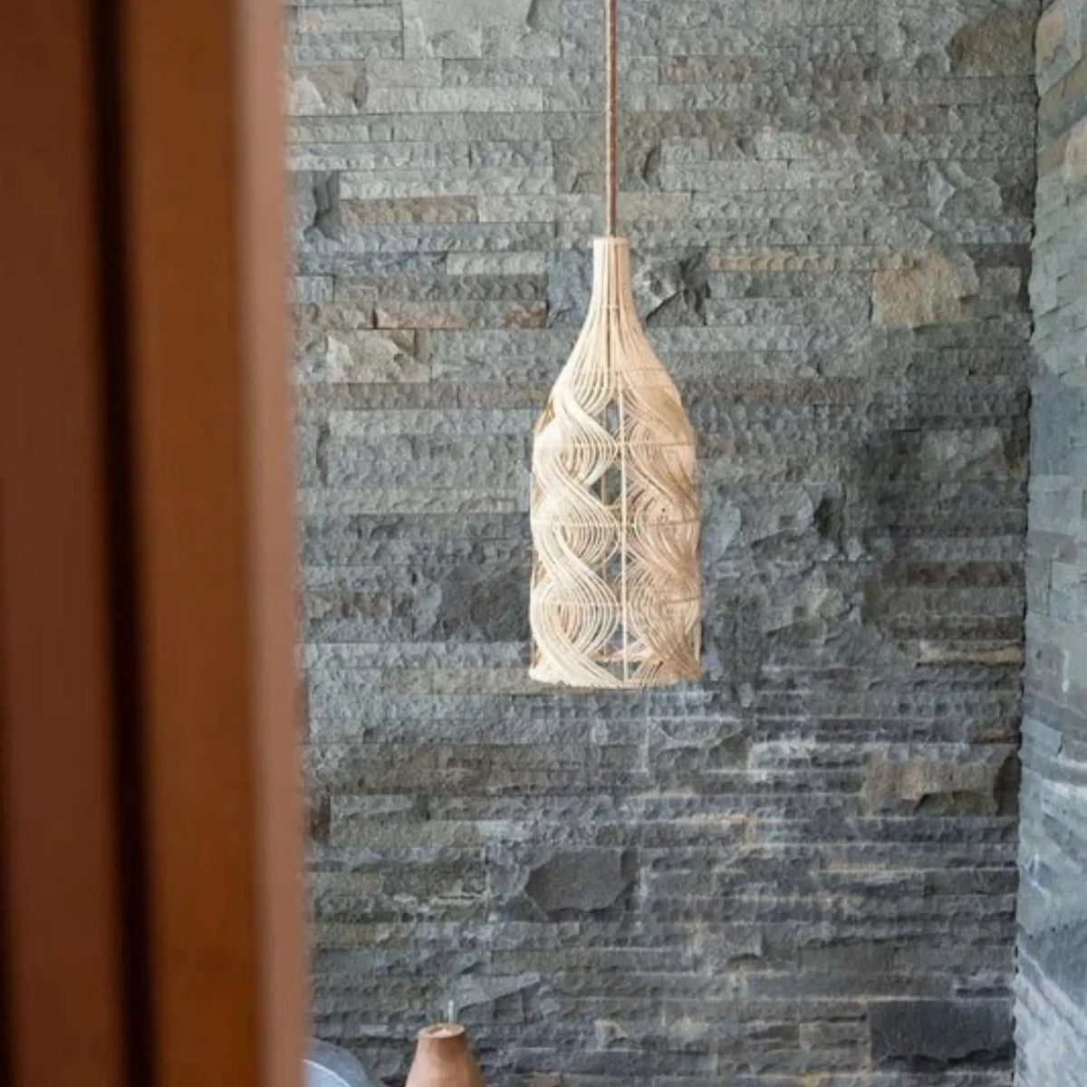 Bazar Bizar The Garaffa Taklampa L, Natur