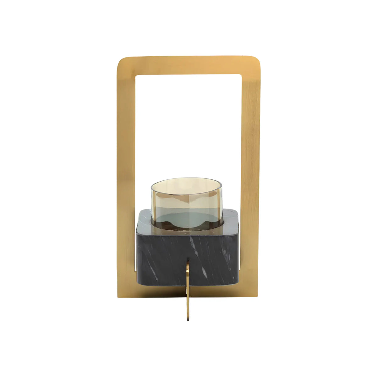 Bazar Bizar The Marbre d’Or Ljusstake L, Guld/Svart