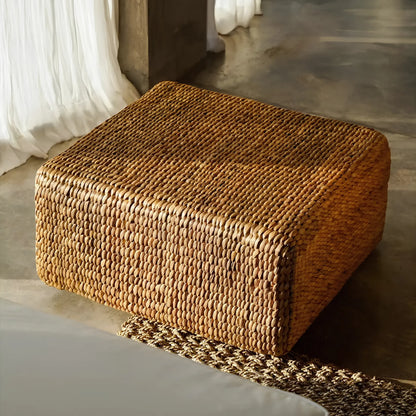 Bazar Bizar The Hyacinth Fyrkantig sittpuff M, Natur