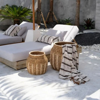 Bazar Bizar The s'il vous Pläd, Bohemian White