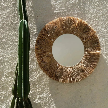 Bazar Bizar The Palm Tree Spegel M, Natur
