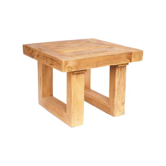 Bazar Bizar The Reclaimed Teak Sidobord, Natur