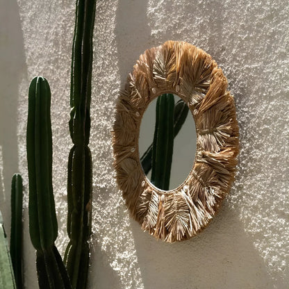 Bazar Bizar The Palm Tree Spegel M, Natur