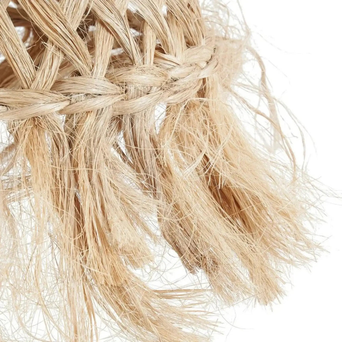 Bazar Bizar The Abaca Jelly Fish Taklampa S, Natur