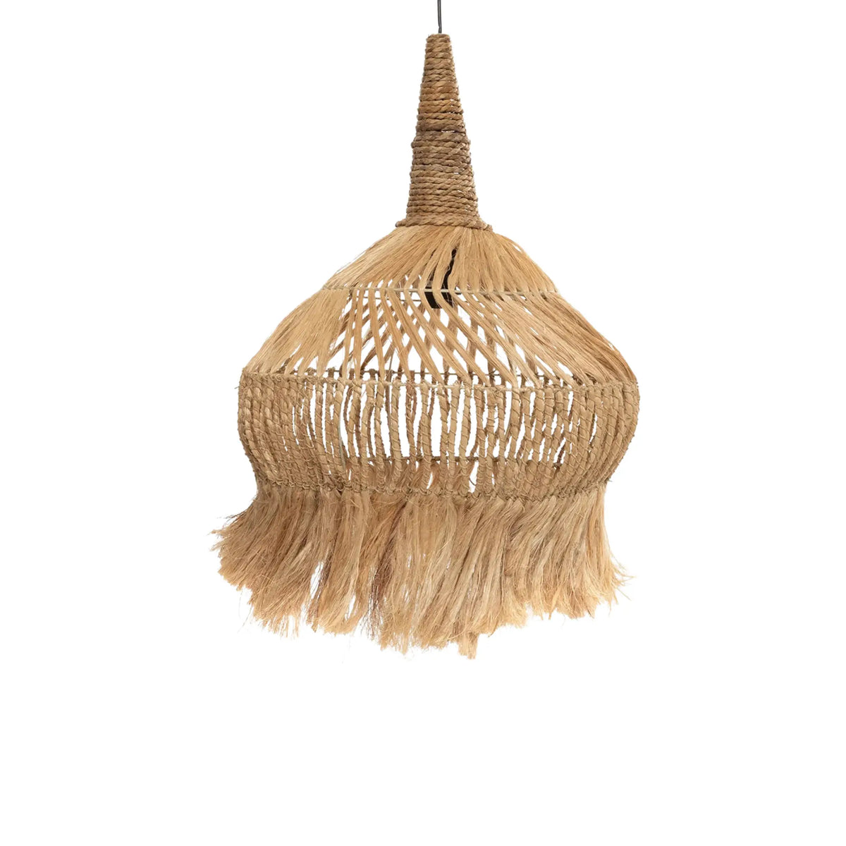 Bazar Bizar The Hippy Tipi Taklampa L, Natur