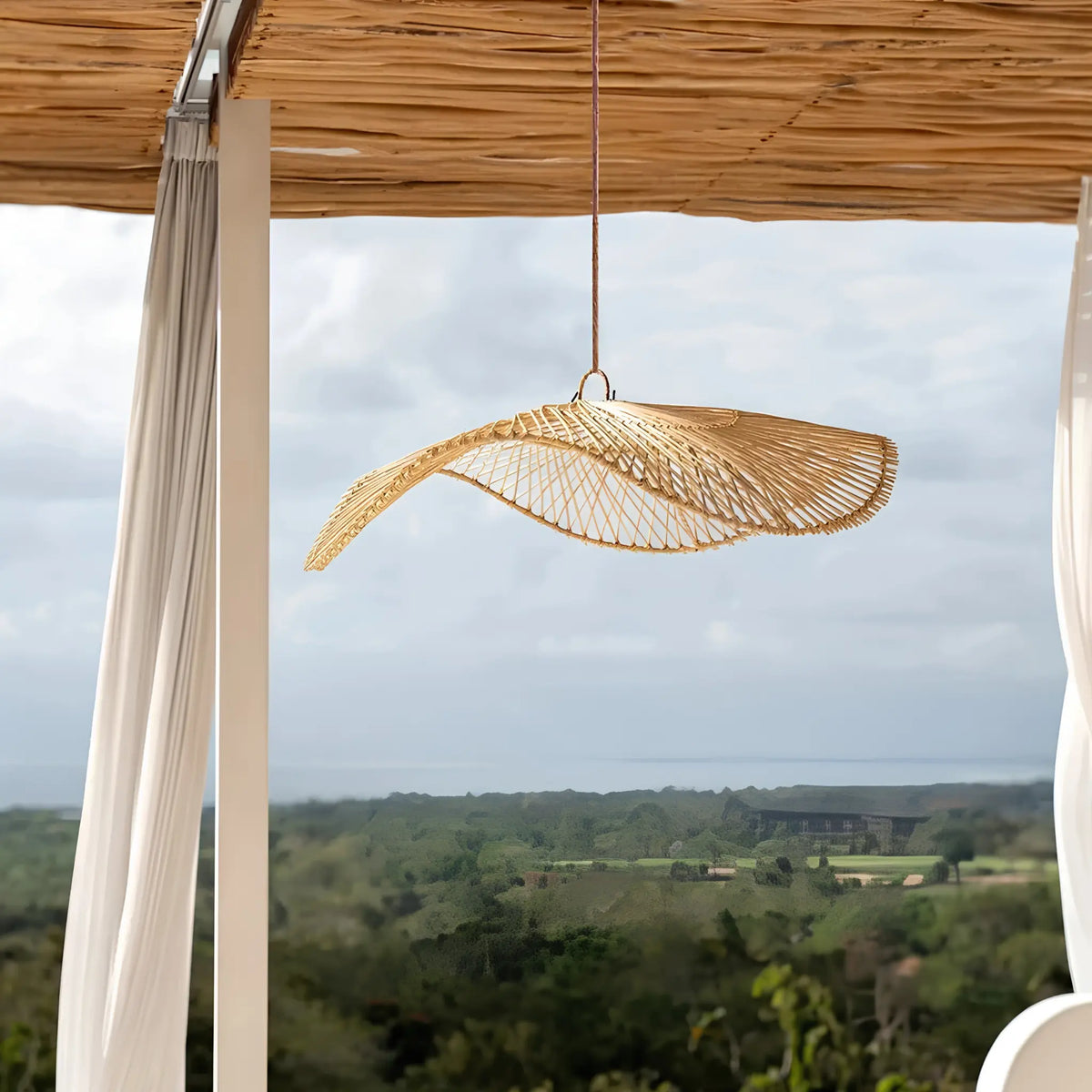 Bazar Bizar The Chapeau Taklampa L, Natur