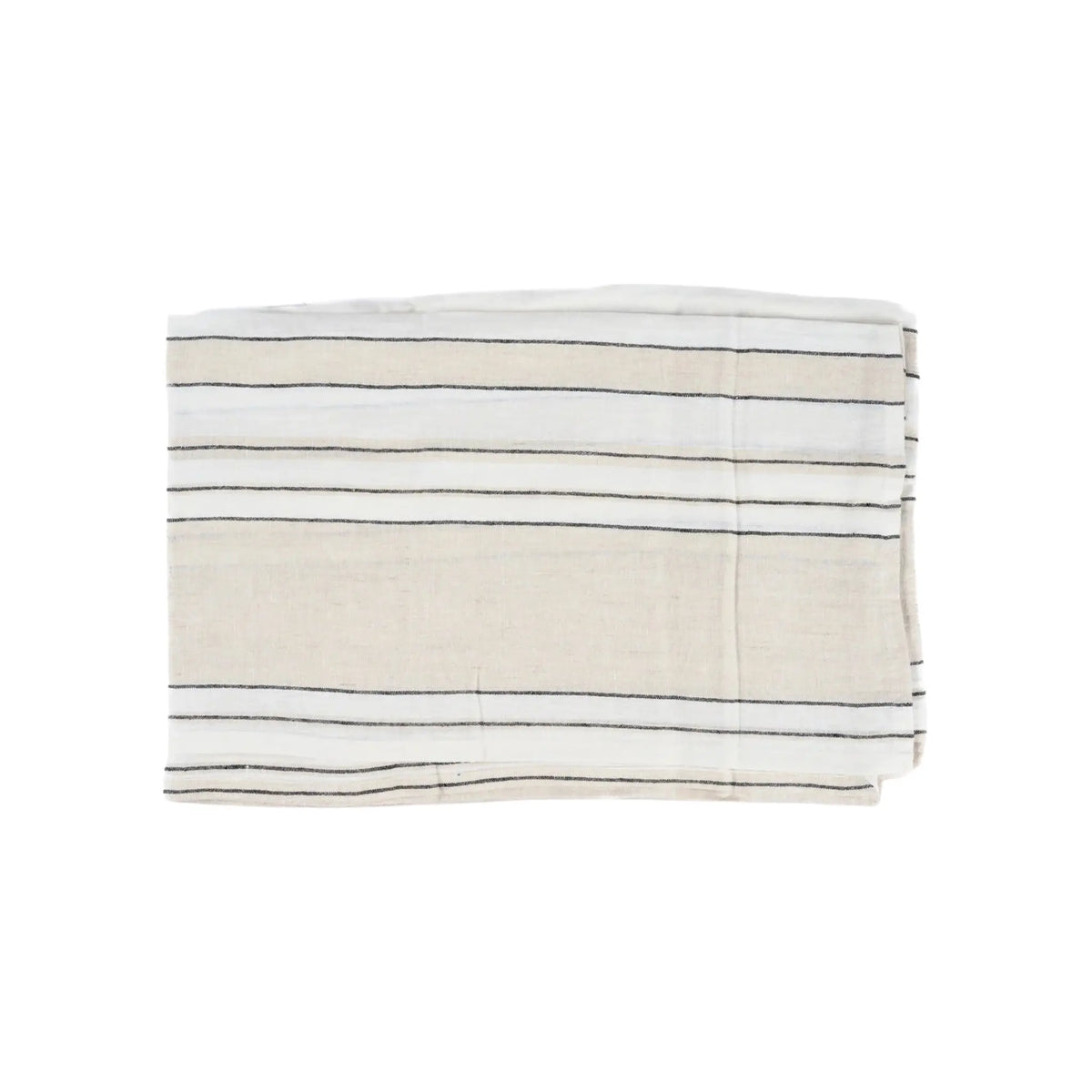Bazar Bizar The Provence Bordsduk 150x300 cm, Natur/Svart/Vit