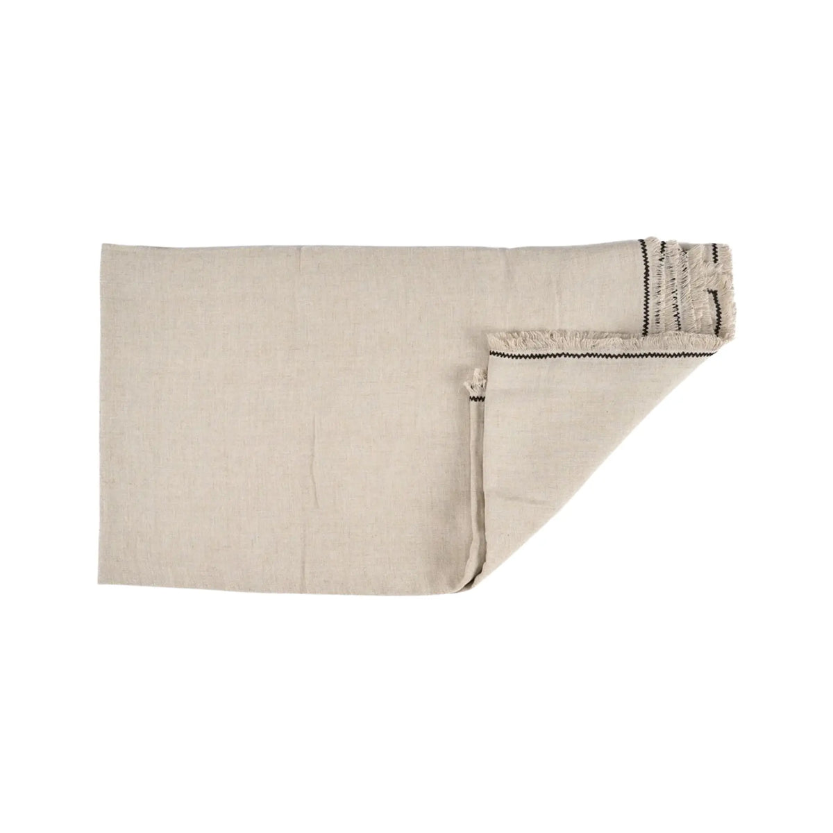 Bazar Bizar The Tuscany Bordsduk 150x300 cm, Natur/Svart