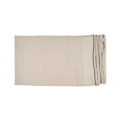 Bazar Bizar The Tuscany Bordsduk 150x300 cm, Natur/Svart