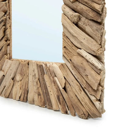 Bazar Bizar The Driftwood Framed Spegel M, Natur