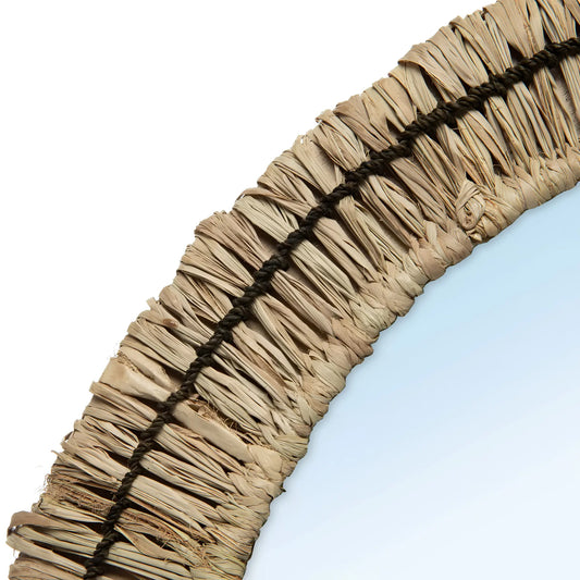 Bazar Bizar The Gajih Spegel L 40 cm, Natur/Svart