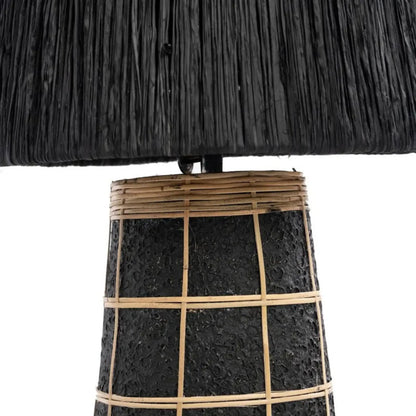 Bazar Bizar The Naxos Bordslampa, Svart/Natur