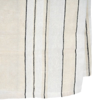 Bazar Bizar The Provence Bordsduk 150x250 cm, Natur/Svart/Vit