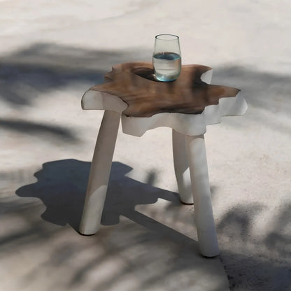 Bazar Bizar The Organic Sidobord, Natur/Vit