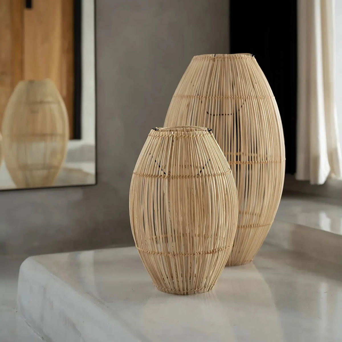 Bazar Bizar The Zuri Taklampa L, Natur