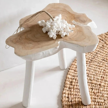 Bazar Bizar The Organic Sidobord, Natur/Vit