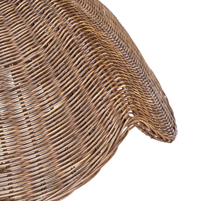 Bazar Bizar The Wave Taklampa L, Mörk valnöt