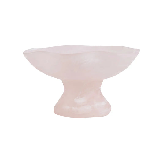 Bazar Bizar The Resin Organic Fruktställ, Rosa/Vit
