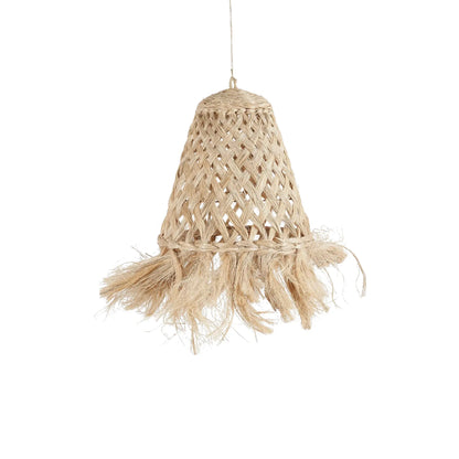 Bazar Bizar The Abaca Jelly Fish Taklampa S, Natur