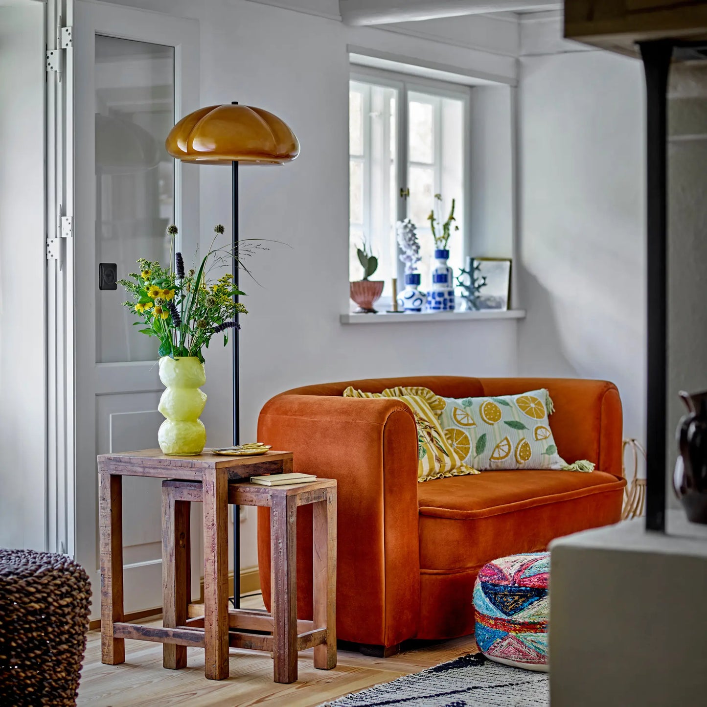 Creative Collection Kinoko Golvlampa, Gul