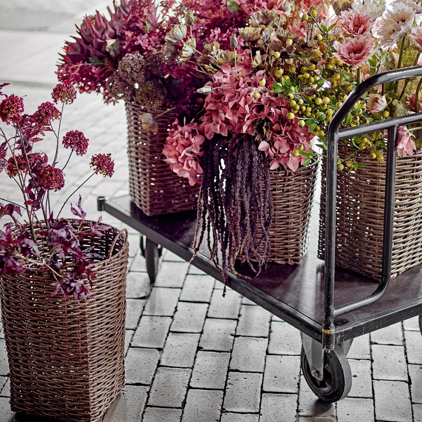 Bloomingville Cestina Korg 2st, Brun