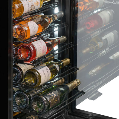 La Sommelière COLLECTION vinkyl, Helglasad svart