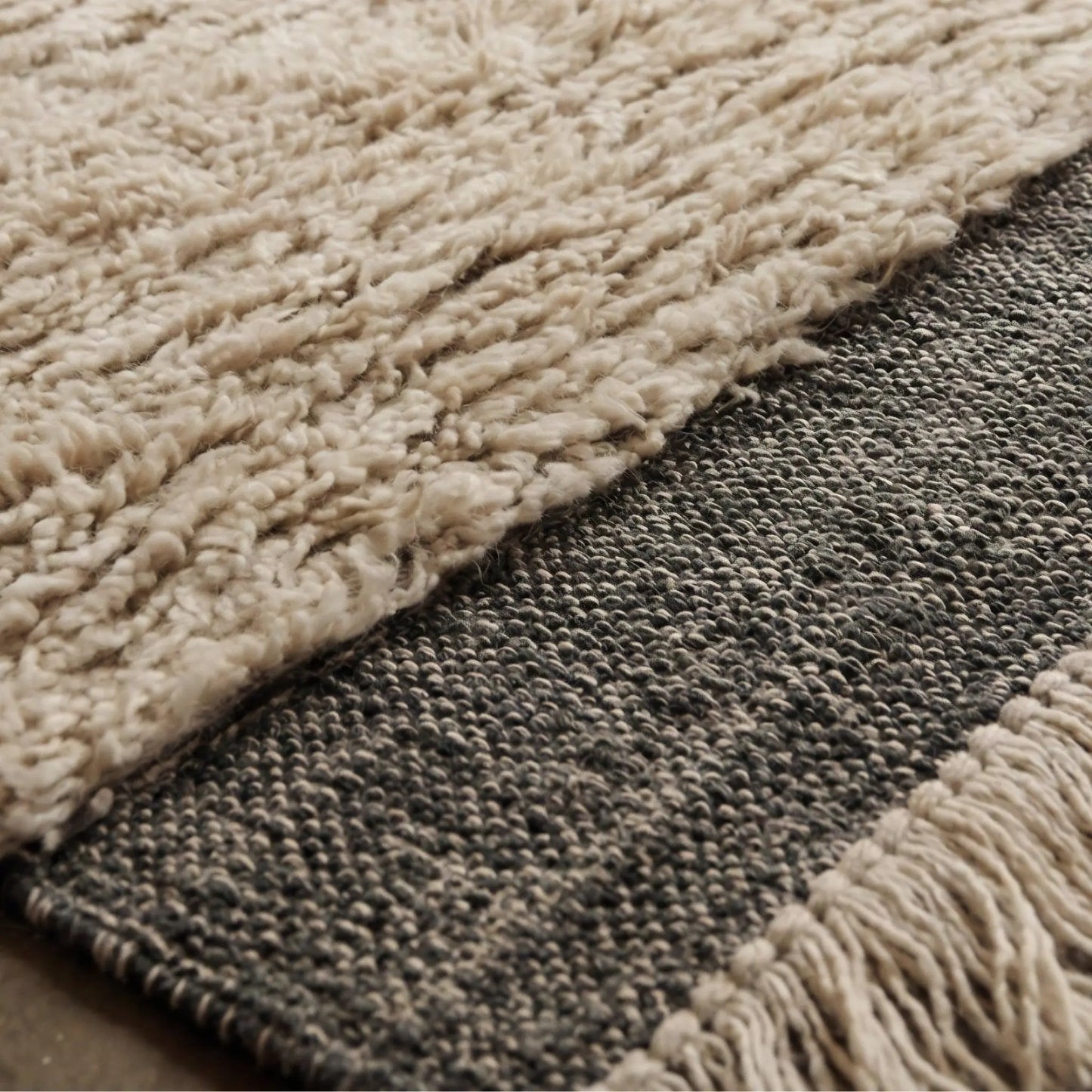 Deco Nord Bucky Matta 170x240 cm, Ivory brown