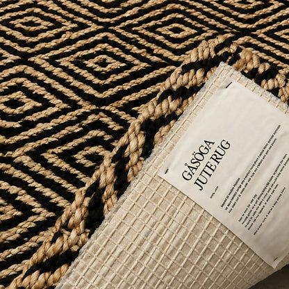 Deco Nord Gåsöga Dörrmatta 60x90 cm, Nature/Black beauty