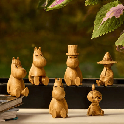 Dsignhouse x Moomin Mumin Trädekoration Snusmumriken S 6,6 cm, Ek
