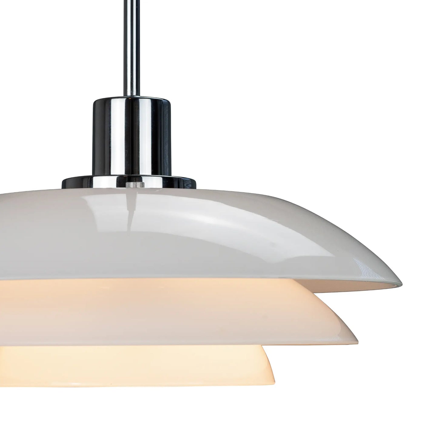 Dyberg Larsen DL31 Taklampa, Opal/Krom