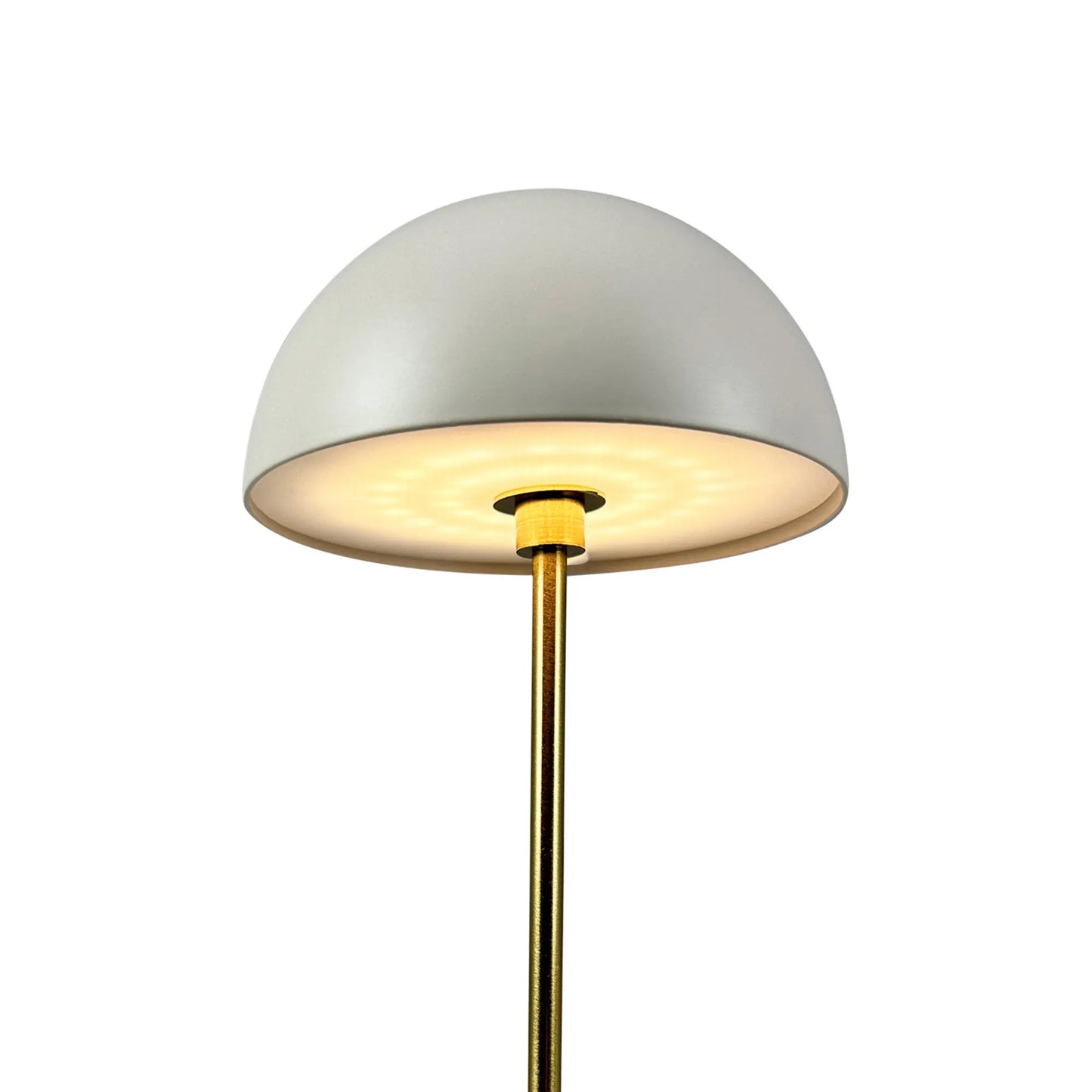 Dyberg Larsen Along Bordslampa 2-pack, Beige/Mässing