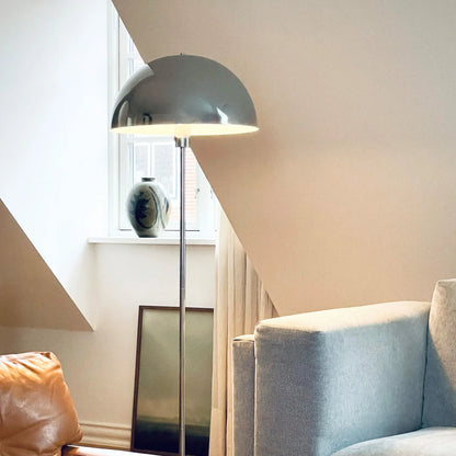 Dyberg Larsen Stockholm Golvlampa, Krom/Marmor