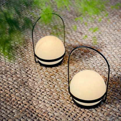 Dyberg Larsen Summer Utomhusvägglampa 10 cm, Vit/Svart