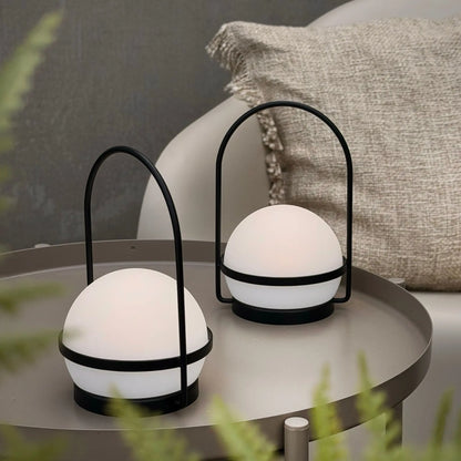 Dyberg Larsen Summer Utomhusvägglampa 10 cm, Vit/Svart