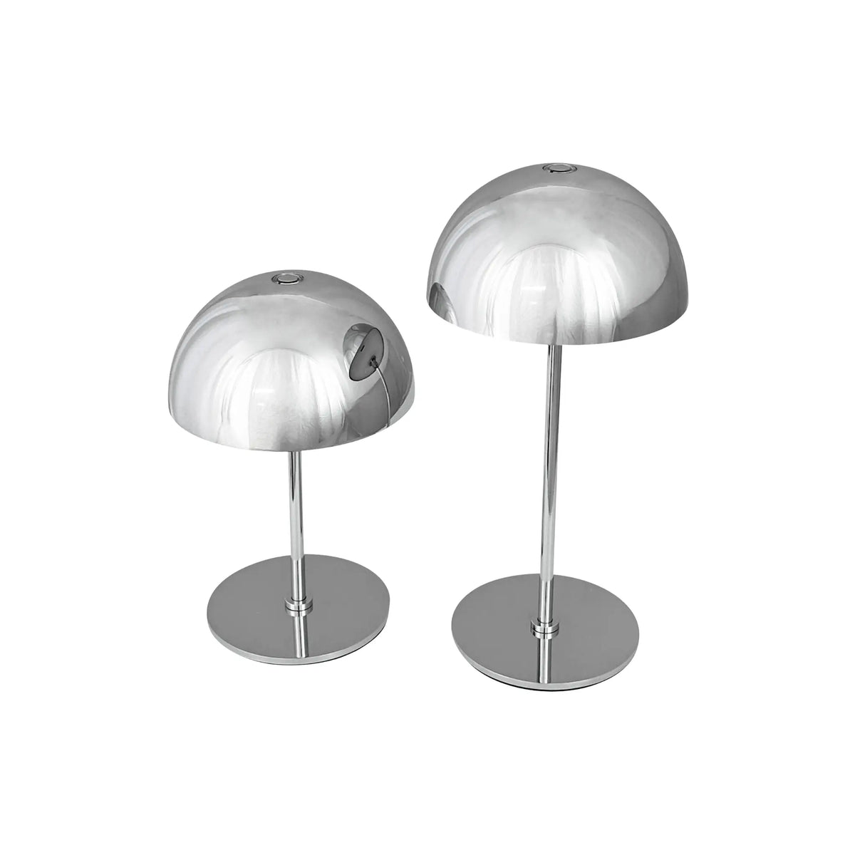 Dyberg Larsen Along Bordslampa LED 2-pack, Krom