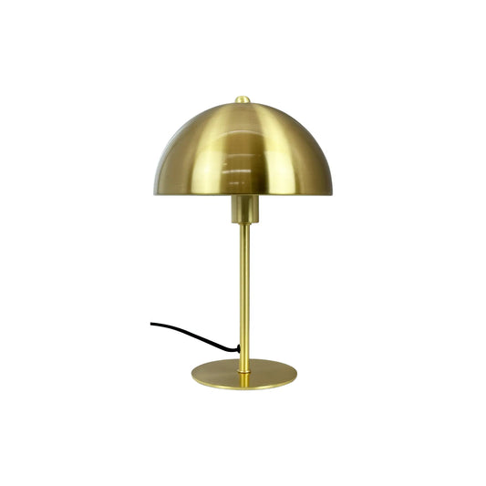 Dyberg Larsen Lyon Bordslampa med halvrund skärm, Mässing