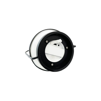 Dyberg Larsen Summer Utomhusvägglampa 10 cm, Vit/Svart