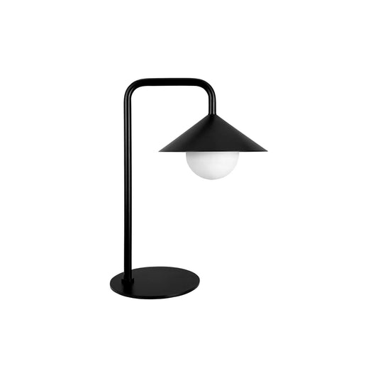 Dyberg Larsen Nova Bordslampa med ljusglob med fjärrkontroll, Svart