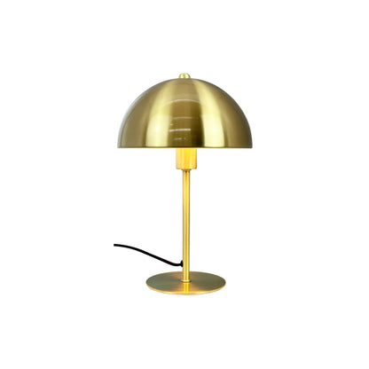 Dyberg Larsen Lyon Bordslampa med halvrund skärm, Mässing